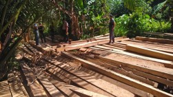 22 Ton Kayu Balok Tanpa Dokumen Diamankan Polisi di Aceh Utara