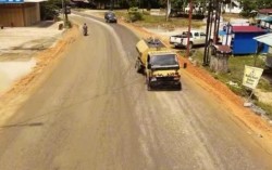 24 Perusahaan di Riau Dilibatkan dalam Perbaikan Ruas Jalan Minas–Perawang