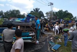 6 Orang Tewas dan 7 Luka Akibat Kecelakaan Bus PMTOH di Riau, Ini Daftarnya