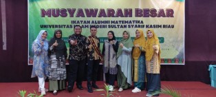 Afrian Deni Terpilih Sebagai Ketum Alumni IKA-Matematika UIN Suska Riau Pertama