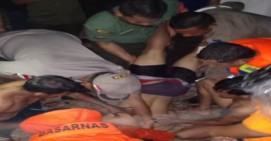 Alex Tewas di Pantai Tanjung Natuna Setelah Berhasil Menyelamatkan Kedua Temannya