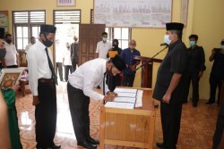 Alfedri Lantik dua Anngota Bapekam, Berikut Pesannya