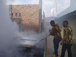 AMPG Riau Goro Bersihkan Masjid Al Mubarok Pekanbaru