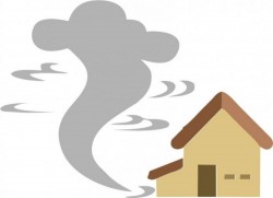 Angin Ribut Terbangkan Atap Rumah Warga di Aceh