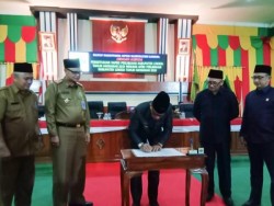 APBD-P Lingga Disahkan Sebanyak 1,053 Triliun