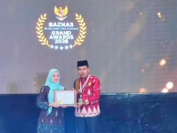 BAZNAS Kampar Raih Penghargaan Pengelola Zakat Terbaik Nasional di Grand BAZNAS Awards 2026
