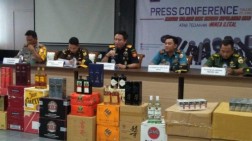 BC Kepri Kembali Cegah Selundupan Miras Rp 8,5 Miliar Lebih.