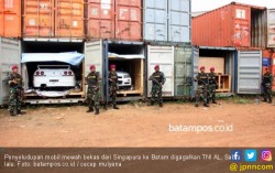 Bea Cukai Batam Berhasil Bongkar Penyelundupan Mobil Mewah Dari Singapura