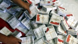 Belasan Ribu Surat Suara Pemilu di Lampung Timur Rusak