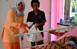 Bocah 2,5 Tahun Derita Gizi Buruk, Mahasiswa IAIN Padangsidimpuan Galang Dana
