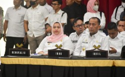 Bupati Bengkalis Ikuti Musrenbang RKPD Provinsi Riau Tahun 2024