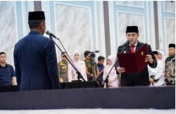 Bupati Kampar Ahmad Yuzar Lantik Ardi Mardiansyah sebagai Sekretaris Daerah Kabupaten Kampar
