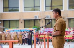 Bupati Kampar Ajak Koperasi Bertransformasi pada Peringatan Harkopnas ke-79 Tahun 2026