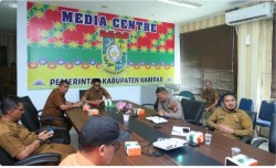 Bupati Kampar Ikuti Rakor Pengendalian Inflasi dan Sosialisasi Kesiapsiagaan El Nino