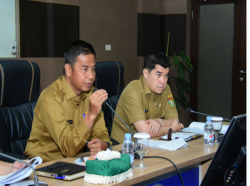 Bupati Kampar Pimpin Rapat Terkait Surat Edaran Mendagri Tentang Transformasi Budaya Kerja ASN