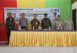 Bupati Siak Alfedri Buka Sosialisasi Program PTSL Kedua di Sabak Auh