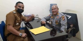 Camat Ardi Silaturahmi ke Koramil dan Polsek Pekanbaru Kota