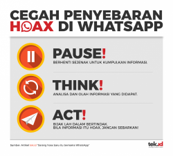 Cegah Penyebaran Hoax, Mabes Polri Mulai Patroli Siber ke Whatsapp Grup