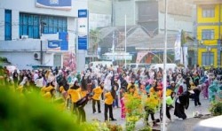 CFD Rokan Hilir Ramai Diserbu Warga, Dorong Gaya Hidup Sehat dan Dongkrak UMKM