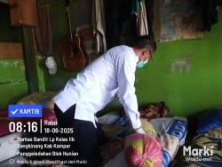 Ciptakan Situasi Aman dan Kondusif : Lapas Bangkinang Terus Rutin Razia Hunian Warga Binaan