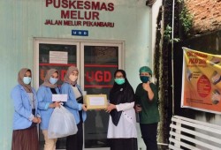 DIAVO dan IPPKI Riau Salurkan APD Kepada 20 Puskesmas di Pekanbaru