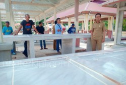 Dibangun Pasar Desa Paling Lengkap di Pambang Pesisir, Bengkalis