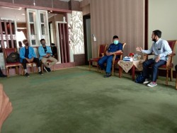 Diingatkan Sebagai Ketua Forum TJSP, Bupati Kampar Dukung Program Mahasiswa Tambang