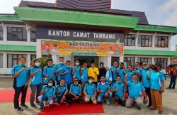 Dilantik Jadi Ketua Karang Taruna Tambang, Hendri Kampay Gesa Pembentukan Karang Taruna Desa