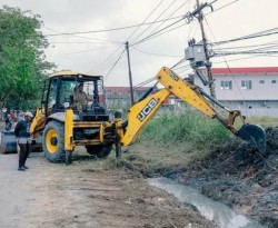 Dinas PUPR Pekanbaru Bangun Drainase di Jalan Guru, Ini Tujuannya