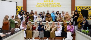Dinkes Kampar Perkuat Validasi Data Promkes dan UKS, Dorong Program Kesehatan Tepat Sasaran