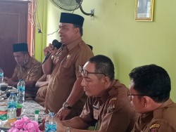 Disdikpora Kampar Antar Tugas Korwil Tambang