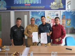Diskominfo Kampar Gandeng Bank Mandiri Taspen, Perkuat Akses Informasi dan Layanan bagi Pensiunan