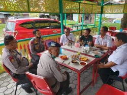 Ditpolairud Polda Riau MoU Dengan Dispersip Pekanbaru Kampanyekan Program Gemar Membaca