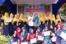 Ditutup Camat Sukajadi, Harjosari Juara Jambore PKK