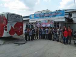 DPD IPK Riau Gelar Donor Darah Menjamin Ketersediaan Stok Darah Bagi Masyarakat
