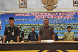 DPRD Pekanbaru Gelar Rapat Paripurna Jawaban Pemerintah Terkait Tiga Ranperda
