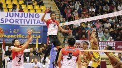 Final Four Proliga: Putra BNI 46 Tekuk Bank SumselBabel
