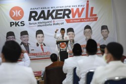 Fokus dengan 2 tujuan, Pesan Hendry Munief saat Tutup Rakerwil DPW se Sumbagut