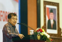 Forum Rakeras APPSI di Padang, JK Minta Kepala Daerah Tidak Mengeluh dengan Besaran Gaji