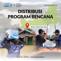 Galang Donasi Bencana, Rumah Yatim Gandeng Media Kanalsumatera.com