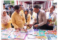 Gebyar Literasi Kampar Dibuka, Ahmad Yuzar Dorong Warga Gemar Membaca dan Kenali Sejarah