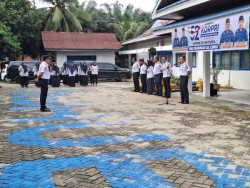 Gelar Apel Pagi, Kadishub Kampar Ingatkan Pegawai Empat Fungsi Pemerintah