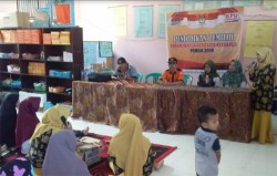 Guru TK dan PAUD Se-Kecamatan Kampar Utara Dapat Sosialisasi dari KPU Kampar
