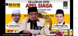 Habib Salim Assegaf Beri Motivasi Cakada PKS di Riau, Berikut Pesannya..