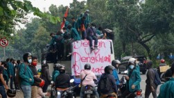 Hari Sumpah Pemuda, BEM SI Gelar Aksi Mosi Tidak Percaya Kepada Pemerintah