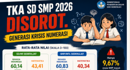Hasil TKA SD SMP 2026 Disorot Kritis, Pakar: Numerasi Indonesia Bermasalah Sistemik