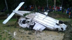 Heli Jatuh di Tasikmalaya