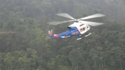 Helikopter Rombongan Kapolda Jambi Mendarat Darurat Dihutan Kerinci
