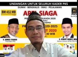 Hendry Munief: Ada 3 Kekuatan Besar PKS pada Pemenangan Pilkada 2020