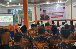 Hendry Munief Gelar Sosialisasi Empat Pilar di Kota Industri Dumai